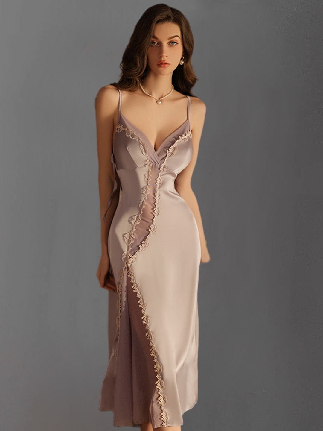 Yvette Satin Nightgown