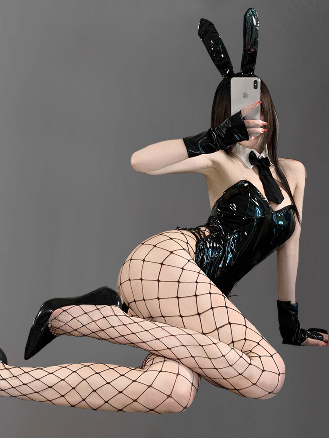 Bunny Girl Latex Catsuit