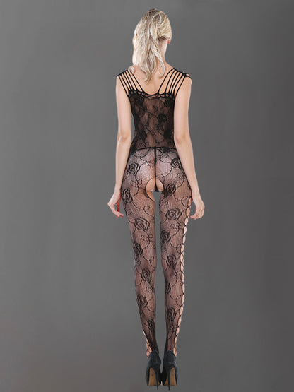 Floral Lace Bodystocking