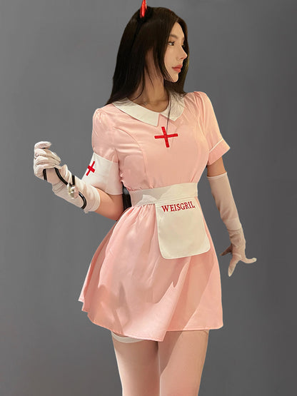 Seductive Nurse Uniform Cosplay